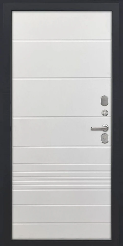 Входная дверь ДвериПРО Rosna ФЛ-700 (10мм, ясень белый) DPRO198012 внутренняя сторона