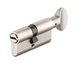 Цилиндровый механизм с вертушкой 164 BM/90 (35+10+45) mm никель 5 кл.