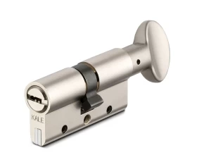 Цилиндровый механизм с вертушкой 164 DBM-E/80 (35+10+35) mm никель 5 кл.