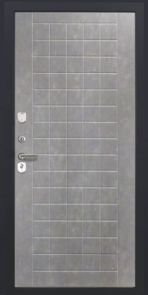 Входная дверь ДвериПРО L-45 ФЛ-256 (10мм, бетон пепельный) DPRO195377 внутренняя сторона