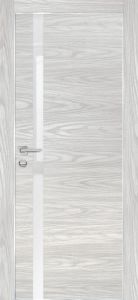Межкомнатная дверь PX-8  AL кромка с 4-х ст. Дуб скай бежевый