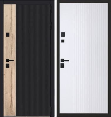 Дверь Конструктор» с зеркалом и механическим замком