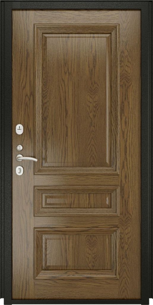 Входная дверь ДвериПРО Авеста Фараон-2 (16мм, светлый мореный дуб) DPRO196046 внутренняя сторона