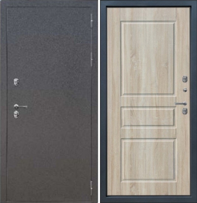 Дверь СТРАЖ Т-20 ТЕРМО ДУБ СОНОМА СВЕТЛЫЙ